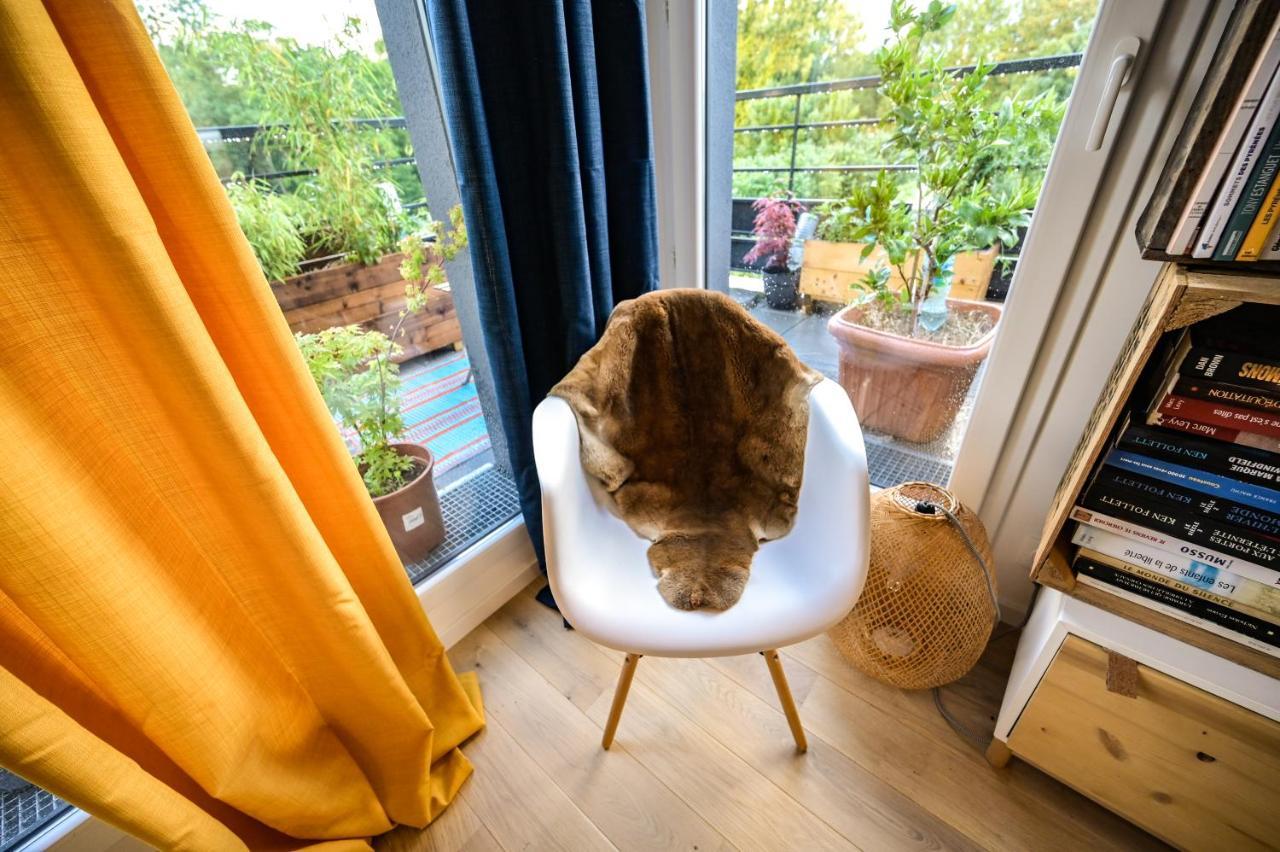 L'Olympique: Appartement Cosy, Vue Canal Grande Terrasse Et Parking Vaires-sur-Marne エクステリア 写真