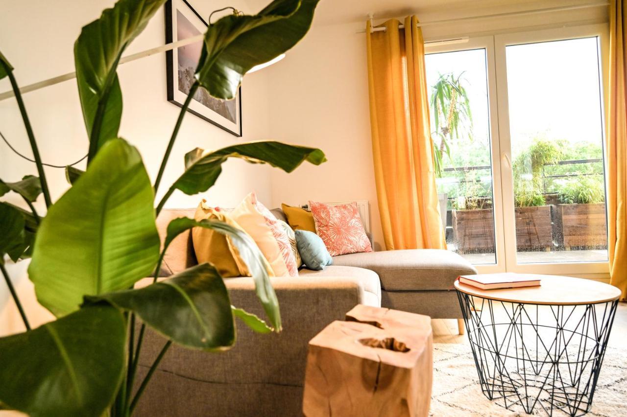 L'Olympique: Appartement Cosy, Vue Canal Grande Terrasse Et Parking Vaires-sur-Marne エクステリア 写真