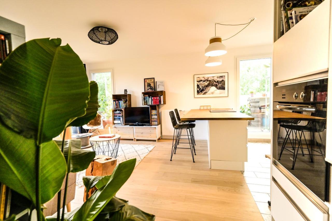 L'Olympique: Appartement Cosy, Vue Canal Grande Terrasse Et Parking Vaires-sur-Marne エクステリア 写真