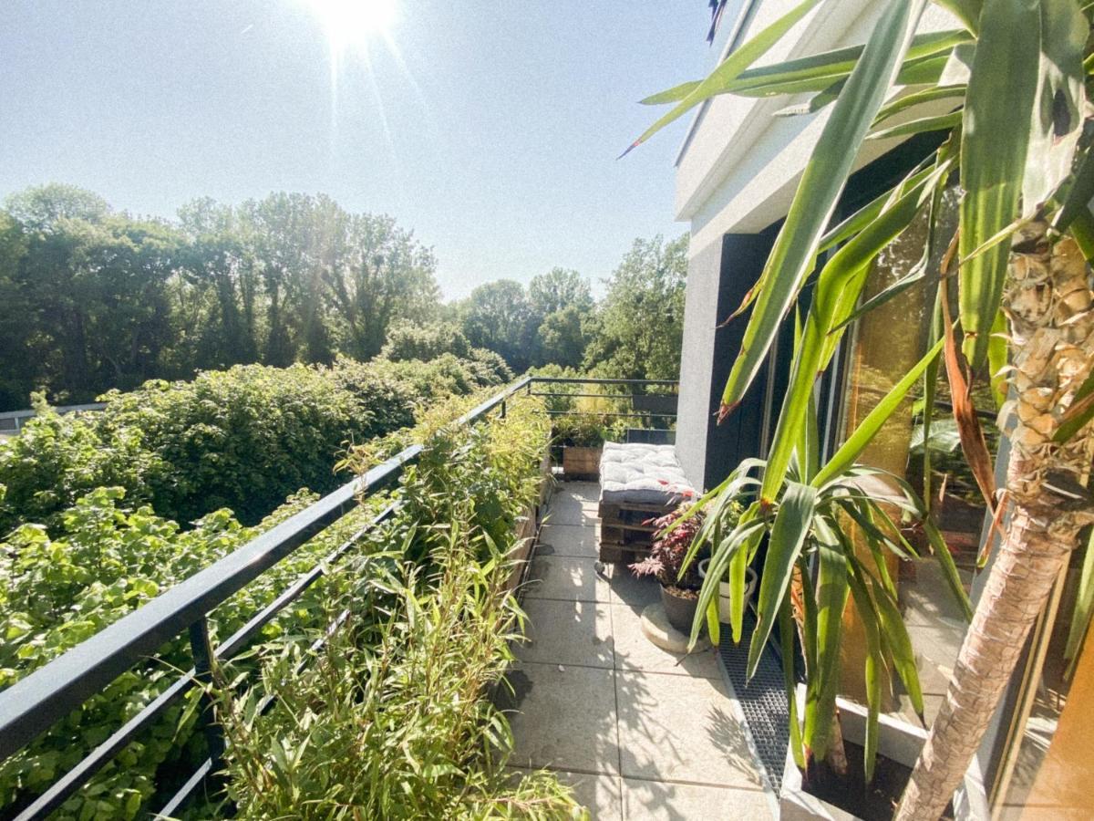 L'Olympique: Appartement Cosy, Vue Canal Grande Terrasse Et Parking Vaires-sur-Marne エクステリア 写真